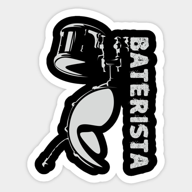 Baterista Sticker by drummingco